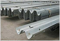Packed W-beam guardrails